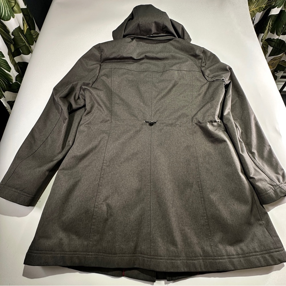 Kristen Blake winter parka insulated hooded tailored fit XL charcoal - Picture 7 of 15